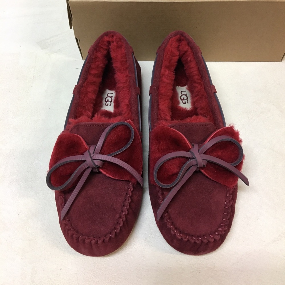 Ugg Dakota double bow slippers